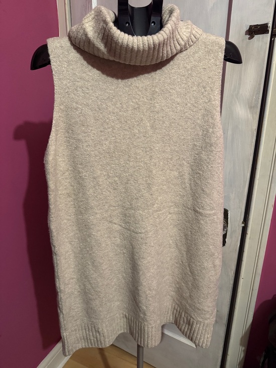 Dynamite Dresses & Skirts - Dynamite Turtleneck Sweater Dress in Light Beige